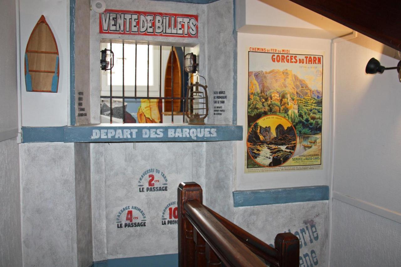 Hôtel des Bateliers La Malène Exterior foto