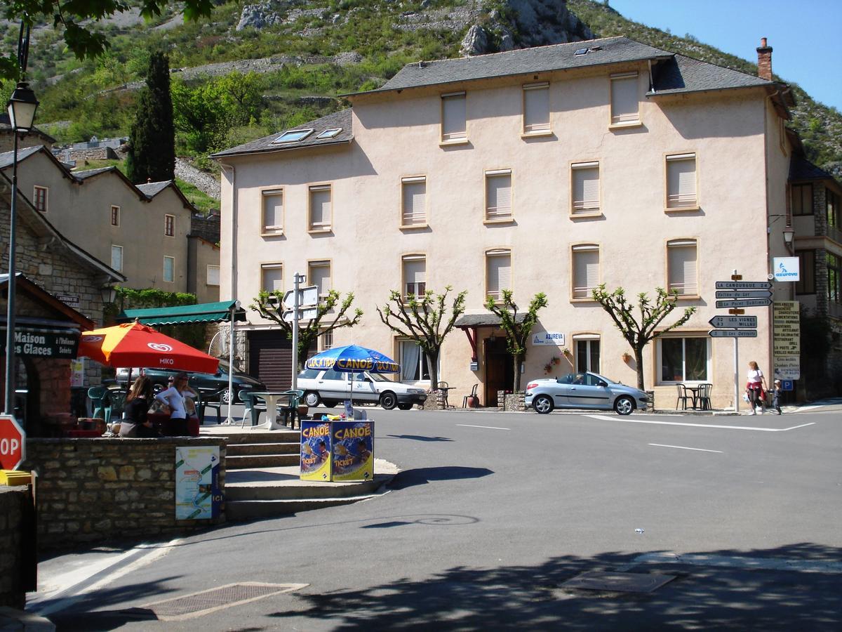 Hôtel des Bateliers La Malène Exterior foto